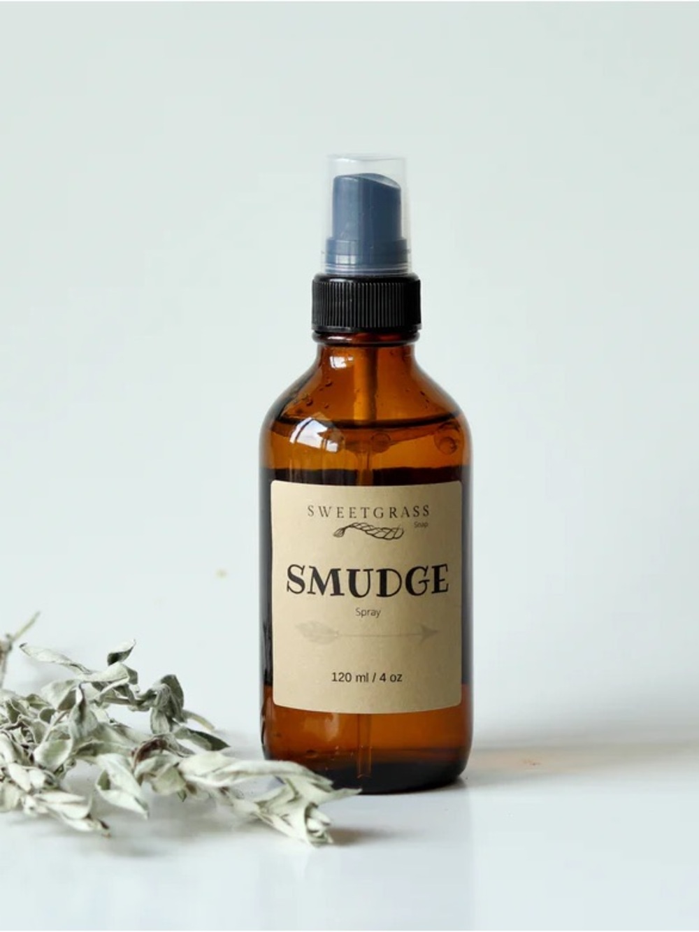Sweetgrass Smudge Spray Indigenous Owned Natural Energy Cleanse